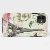 moderne  eiffeltoren in frankrijk Case-Mate iPhone case (Achterkant (horizontaal))