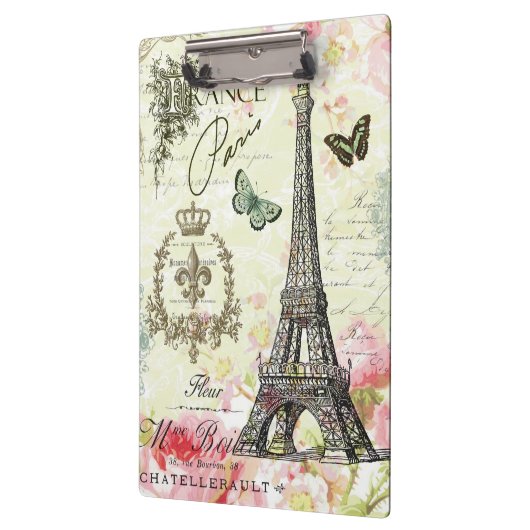 moderne  eiffeltoren in frankrijk klembord (Links)