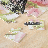 moderne  eiffeltoren in frankrijk legpuzzel (Zijkant)