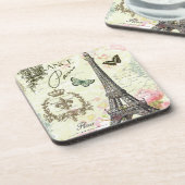 moderne  eiffeltoren in frankrijk onderzetter (Linkerzijde)