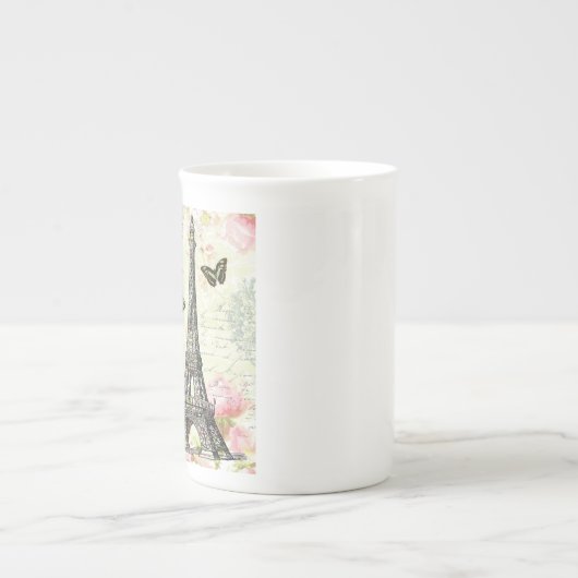 moderne  eiffeltoren in frankrijk porselein kop (Voorkant)