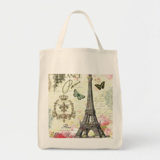 moderne  eiffeltoren in frankrijk tote bag