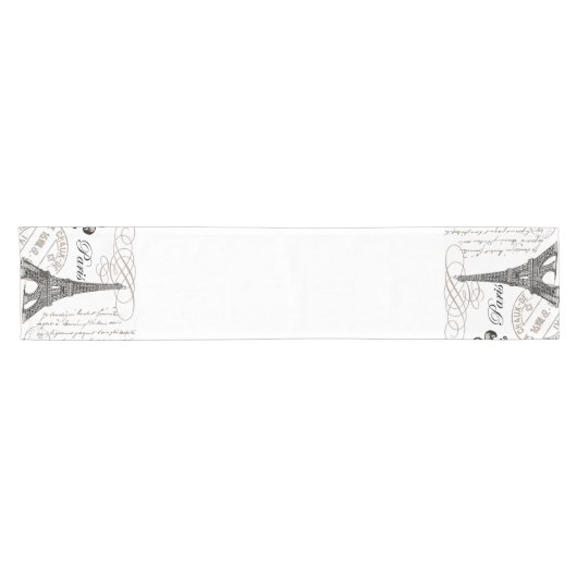 moderne Eiffeltoren Korte Tafelloper (Horizontaal)