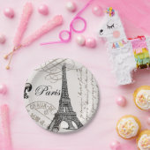 moderne  Eiffeltoren Papieren Bordje (Feest)