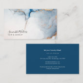 Moderne eigentijdse agaat Elegant Custom Visitekaartje (Voorkant / Achterkant)