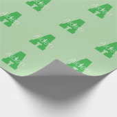 Moderne, eigentijdse mozaïek | Licht en Kelly groe Cadeaupapier (Hoek)