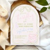 Moderne eigenzinnige hand getrokken boeg PASTEL re Kaart