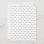 Moderne Eindelijk Hart Verloving Save The Date (Achterkant)