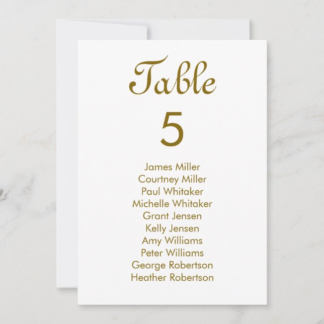 Moderne Elegance Gouden Tafel Aantal Zitplaatsen (Voorkant)