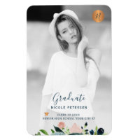 Moderne elegant afstuderen fotobedekking