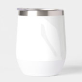 Moderne Elegant Blue Gold Marble Persoonlijke naam (Rechts)