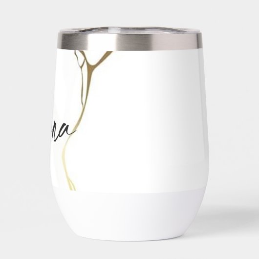 Moderne Elegant Blue Gold Marble Persoonlijke naam (Achterkant)