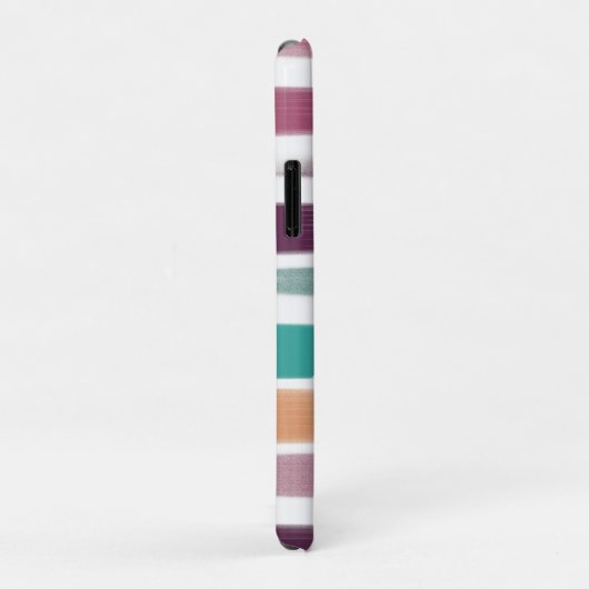 Moderne Elegant borstelslagen Chic Script Name Case-Mate iPhone Case (Achterkant/rechts)