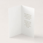 Moderne Elegant Corporate Seasonal Greetings Kaart (Binnen)
