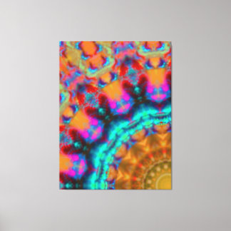 Moderne, elegant gele zwarte vormgeving canvas afd