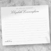 Moderne elegant in het houden van de Kaart van de 