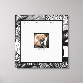 Moderne elegant met het canvas van je foto-gastenb (Voorkant)