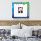 Moderne elegant met het canvas van je foto-gastenb (Insitu (Slaapkamer))