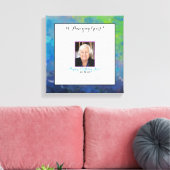 Moderne elegant met het canvas van je foto-gastenb afdruk (Insitu (Woonkamer))