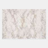 Moderne Elegant Minimal Grijze Stone Textuur Inpakpapier Vel (Voorkant 2)