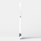 Moderne Elegant Monogrammed Eucalyptus Gold iPhone Case-Mate iPhone Case (Achterkant / Links)