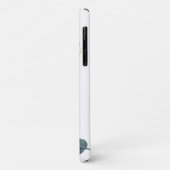 Moderne Elegant Monogrammed Eucalyptus Gold iPhone Case-Mate iPhone Case (Achterkant/links)