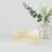 Moderne Elegant Ontwerp Professionele Mode Top Visitekaartje (Staand voorkant)