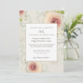 Moderne Elegant Peony Waterverf Flower Floral Art Kaart (Staand voorkant)