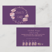 Moderne Elegant Professional Hearts Loyalty Kaart (Voorkant / Achterkant)