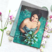 Moderne Elegant Quinceanera 15e verjaardag Foto Kaart