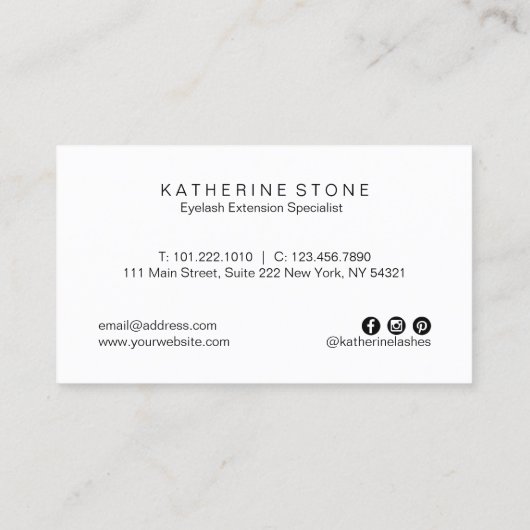 Moderne elegant roze en goudgordels voor rozen visitekaartje (Achterkant)