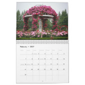 Moderne Elegant Script Gardens and Parks Kalender (Feb 2027)
