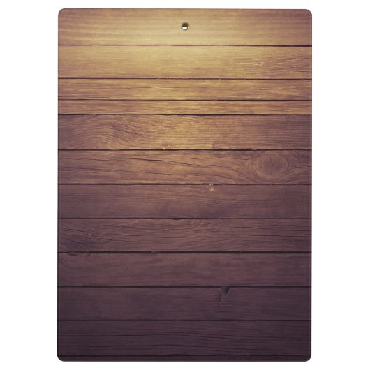 Moderne Elegant Tree  Wood Yoga Instructor Klembord (Achterkant)