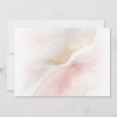 Moderne elegante 21e verjaardag kaart (Achterkant)