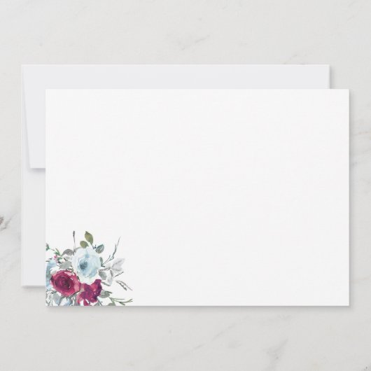 Moderne elegante 50e verjaardag foto bedankkaart (Achterkant)