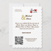 Moderne Elegante Aangepaste Foto Save the Date Kaa (Achterkant)
