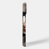 Moderne Elegante Abstracte Kunst Perzikbloesems Case-Mate iPhone Case (Achterkant / Rechts)