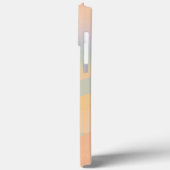 Moderne elegante abstracte landschapsbergen Case-Mate iPhone case (Achterkant / Links)