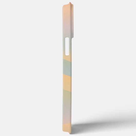 Moderne elegante abstracte landschapsbergen Case-Mate iPhone case (Achterkant / Rechts)