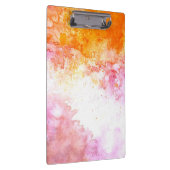 Moderne Elegante Abstracte waterverf Klembord (Rechts)