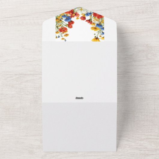 Moderne elegante afstudeerfeest uitnodiging (Buitenkant)