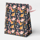 Moderne Elegante Aquarel Bedankdoosjes (Achterkant)