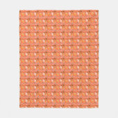 Moderne Elegante Aquarel Fleece Deken (Voorkant)