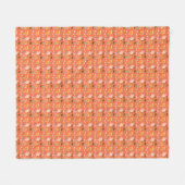 Moderne Elegante Aquarel Fleece Deken (Voorkant (Horizontaal))