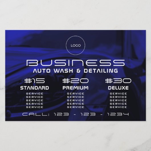 Moderne elegante auto flyer (Voorkant)