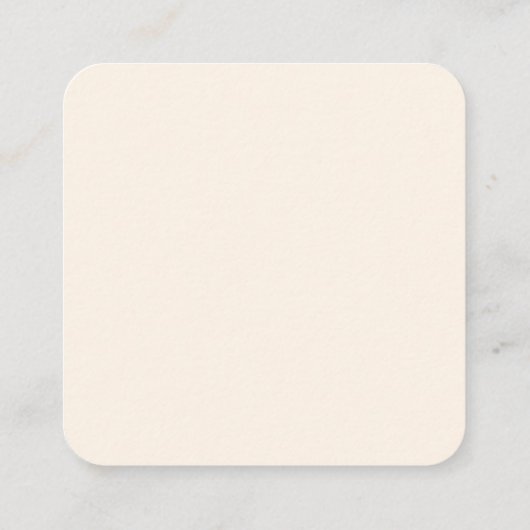 Moderne Elegante Bedrijfsnaam Monogram | donkerbru Informatiekaartje (Achterkant)