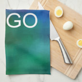 Moderne Elegante Beste BedrijfsBedrijf Logo Sjablo Theedoek (Quarter Fold)