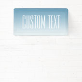 Moderne Elegante bewerkbare Tekst & Ombre Kleur Spandoek (Insitu)