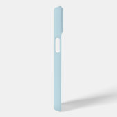 Moderne Elegante Blauwe Monogram Initiaal Letters Case-Mate iPhone Case (Achterkant / Rechts)