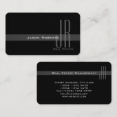 Moderne elegante bleke stijl visitekaartje (Voorkant / Achterkant)